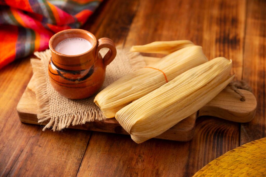 Delicious Tamales at Taquerias el Mexicano in Miami