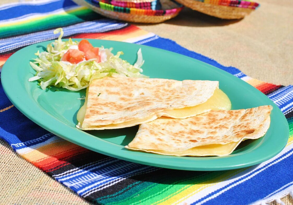 Quesadilla at Taquerias el Mexicano